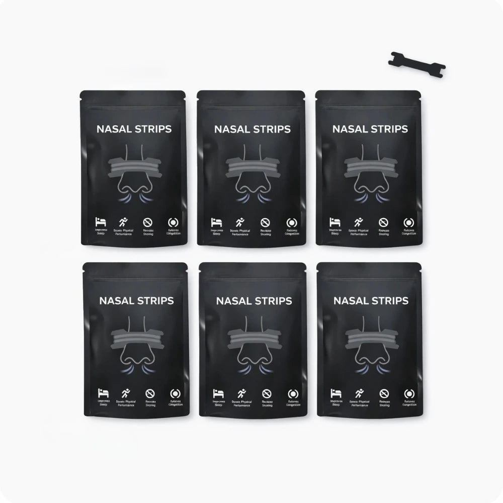 Black Nasal Strips - 90 pcs