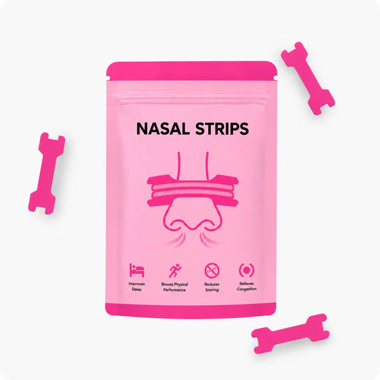 Pink Nasal Strips - 30 pcs